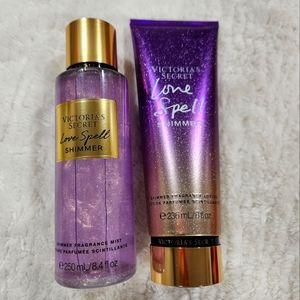 Victoria’s Secret Love Spell  Shimmer Set